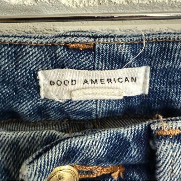 Good American Good Curve Distressed Jeans Size 2/26 - Picture 3 of 7